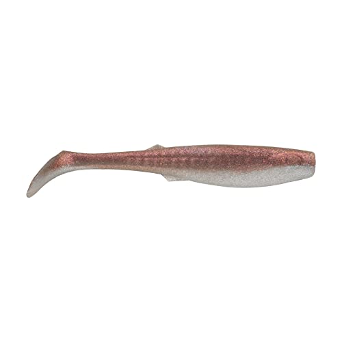 Berkley Gulp! Saltwater Paddleshad Fishing Soft Bait - color: Red Chrome, size: 4"