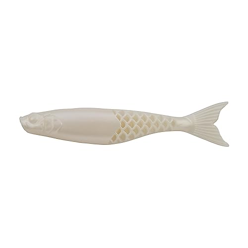 Berkley PowerBait PowerStinger Fishing Soft Bait - color: Pearl White, size: 3 1/2"