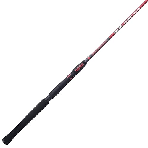 Ugly Stik Carbon Walleye Spinning Fishing Rod - size: 6'6" - Medium - 2pc
