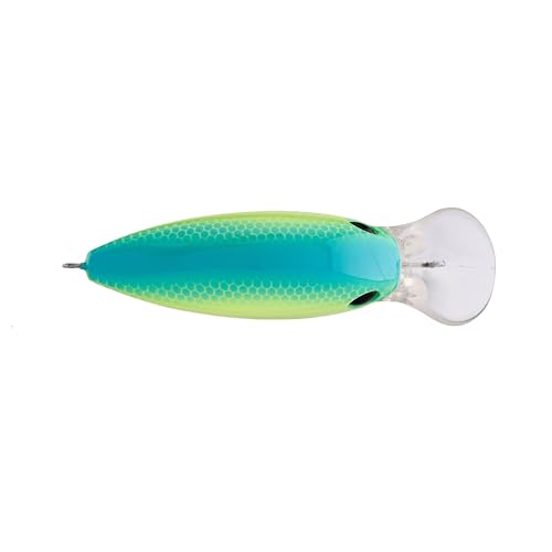 Berkley Dime Fishing Hard Bait - color: Blue Chartreuse, size: 2in - 2/5 oz