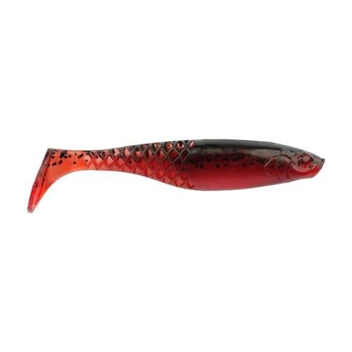Berkley PowerBait Paddlin' PowerStinger Fishing Soft Bait - color: Ghost Red Craw, size: 4 1/4"