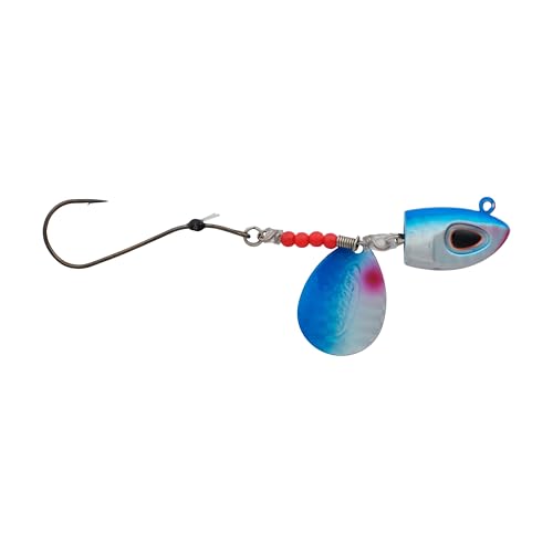 Berkley Bladed Rawler Jig - color: Blue Chrome, size: 1 oz - 1/0 Hook Size