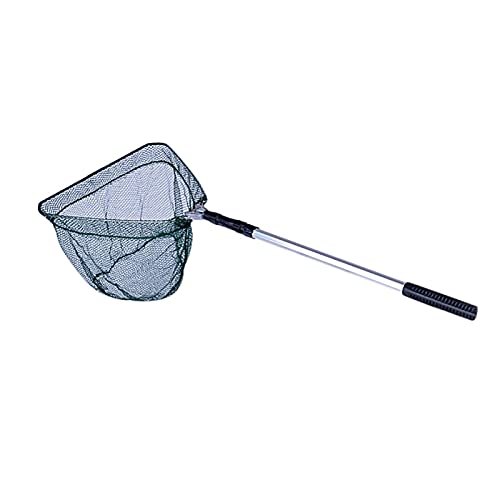 Foldable and Retractable Fishing net Fly Fishing Net Mesh Wooden Handle Nylon/Rubber Landing Net Catch and Release Holder Basket Combo Kit Trout FishingTools Easy to Carry and Storage