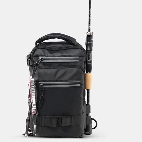 Fishing Back Pack Multifunctional Tackle Backpack | Sling Lightweight Fishing Pack for Men Hiking Hunting