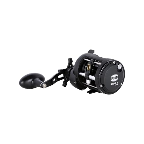 PENN Rival Level Wind Conventional Fishing Reel - size: 15 - Line Counter - Left Hand, style: New Model