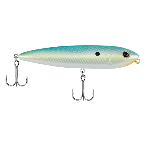Berkley Choppo Topwater Fishing Lure, Bone, Size 105, Cupped Propeller Tail for Balance of Sound and Spray, Equipped with Sharp Fusion19TM Hook - color: Bone, size: 105mm - 3/4 oz