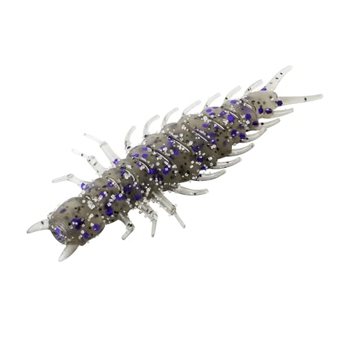 Great Lakes Finesse Juicy Hellgrammite - color: Smoke Clear Purple Flake