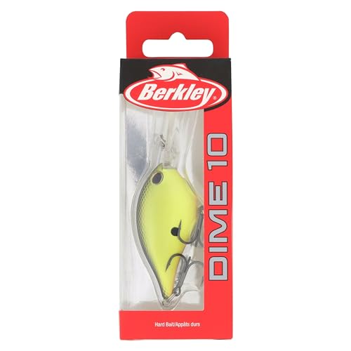 Berkley Dime Fishing Hard Bait - color: Black Chartreuse, size: 2 1/2in - 3/5 oz