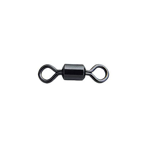 Tsunami Strong Swivel Pro Barrel Swivels Black Chrome [Size 10-1/0] - size: 8 (50pk, 50lb)
