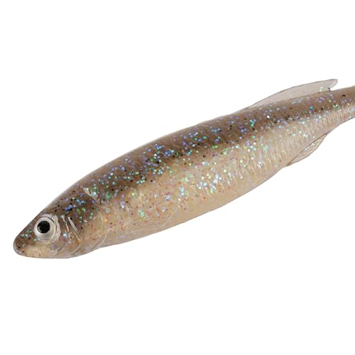 Berkley PowerBait Drip Minnow Fishing Soft Bait - color: Electric Shad, size: 4"