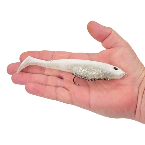 Berkley PowerBait CullShad Fishing Soft Bait - color: Sight Flash, size: 6 in (1.2 oz)