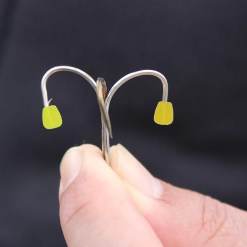 Healifty 150pcs Floating Artificial Corn Fishing Lures Soft Silicone Baits with Realistic Appearance and Natural Underwater Appeal for Freshwater Trout and Multiple Fish Species