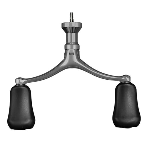 Double/Single Rockers Arm Fishing Reel Handle for Baitcasting Reel Screw-in Power Handle Grips Spinnings Reel Rockers