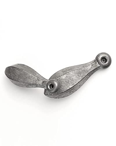 BLUEWING Bank Sinker 1LB/2LB/3LB/5LB/6LB Box Fishing Weights Saltwater Bullet Lead 1oz,2oz,3oz,5oz,8oz,10oz,12oz,16oz,32oz - style: #20 16oz, 1 Pack