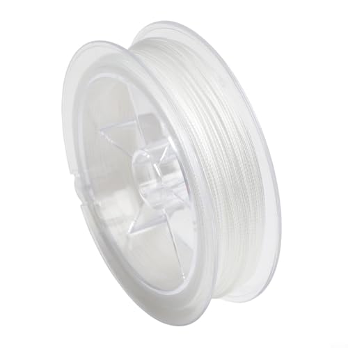20lb for Braided Fly Line Backing 50M 8-Strand Dacron Polyester Low Friction Trout Bass Freshwater Fishing Reel Spooling Line White - size: B