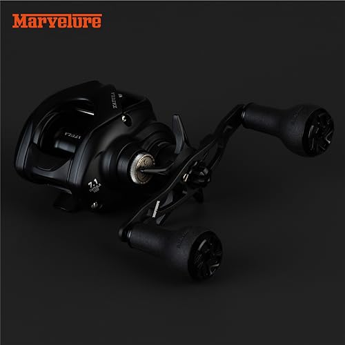 Non-Slip TPE Power Knob 1.1 inches (27 mm) Compatible for Shimano Stradic SLX, Daiwa Zillion Tatula Fuego, Spinning Baitcasting Reel (Full Black (New Version)) - color: Full Black (New Version)
