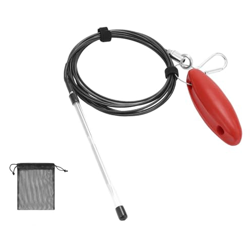 Stainless Steel Fish Holder for Secure Live Survival Fishing Gear Tool for Anglers Use Stainless Steel Stringer Keeper Live Holder - color: 8 meters