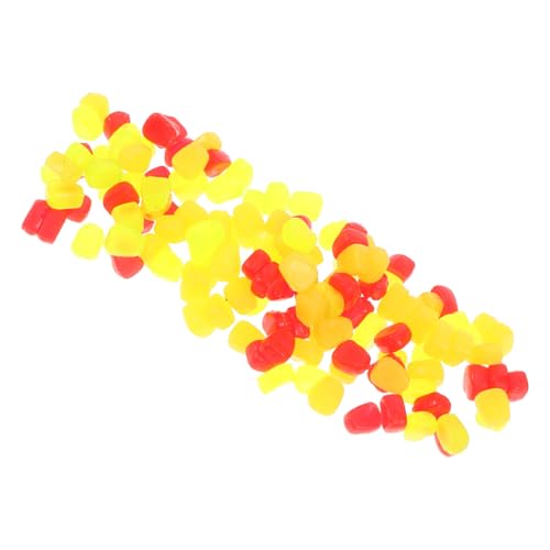 150pcs Simulation Corn Lure Soft Baits Floating Artificial Carp and Trout Fishing Bait Silicone Material Freshwater Fishing