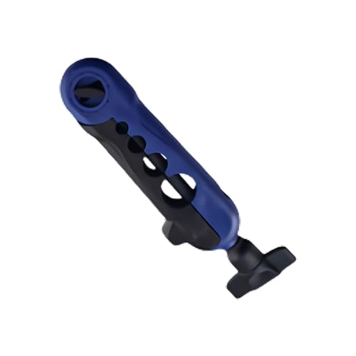 Light Weight Fishing Reel Winders Portable Reel Line Spoolers Machine Baitcasting Rotating Reel Spoolers - color: Blue black
