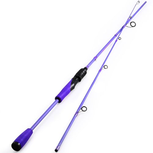 Sougayilang VoidFlare Performance Spinning & Casting Fishing Rod, Lightweight IM6 Graphite with Hook Keeper, EVA Grip - size: Spin-7'0''-Medium Heavy