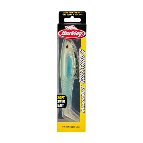 Berkley PowerBait CullShad Fishing Soft Bait - color: Hitch, size: 6 in (1.2 oz)