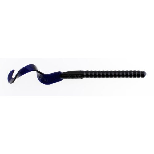 Berkley PowerBait Power Worms Fishing Soft Bait - color: Black Grape, size: 7" (13 Count)
