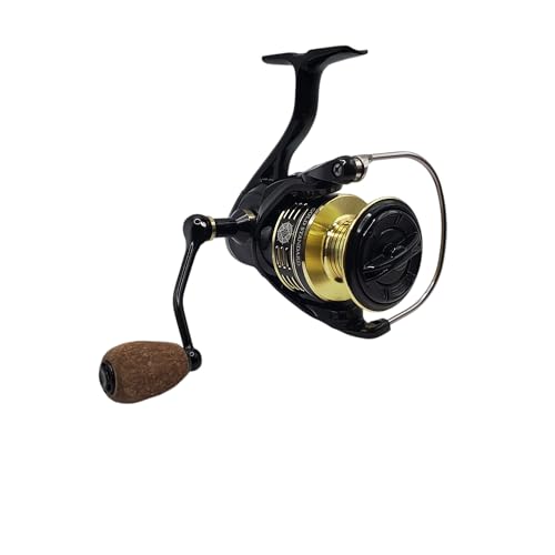 Gold Standard Spinning Reel, Freshwater Saltwater Spinning Fishing Reel Sizes 1000 2500 4000 - size: 1000