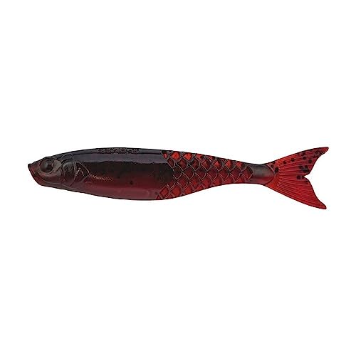 Berkley PowerBait PowerStinger Fishing Soft Bait - color: Ghost Red Craw, size: 4 1/4"