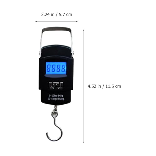KESYOO Portable Handheld Digital Fish Scale with LCD Screen, High Precision Small Hanging Weight Scale for Household and Outdoor Fishing Use