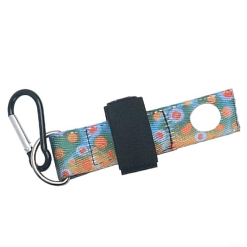 2 Pack Fly Fishing Floatant And Sinkant Bottle Holder With Karabiner Clip, Nylon Webbing Strap For Waistcoat Or Jacket, Brook Trout designs Accessories For Anglers