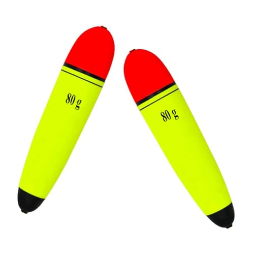 6 pcs Slip Bobbers Floats EVA-Slider-Bobbers Slip Corks Catfish Bobbers Assortment EVA Foam 80g, 50g, 30g,15g - size: 4pcs-80g(2.8oz)