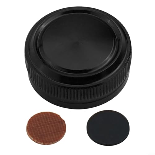Aluminum Spool Tension Knob Cap for Metanium 09MG7 Baitcast Reel, Knurled Grip Nut for Brake Adjustment, 0.35mm Thread(black) - color: black