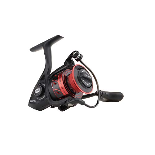 Penn Fierce III Spinning Inshore Fishing Reel, Size 2000, Right/Left Handle Position, 5 Bearings for Smooth Operation - size: 2500 - Box, style: Fierce III