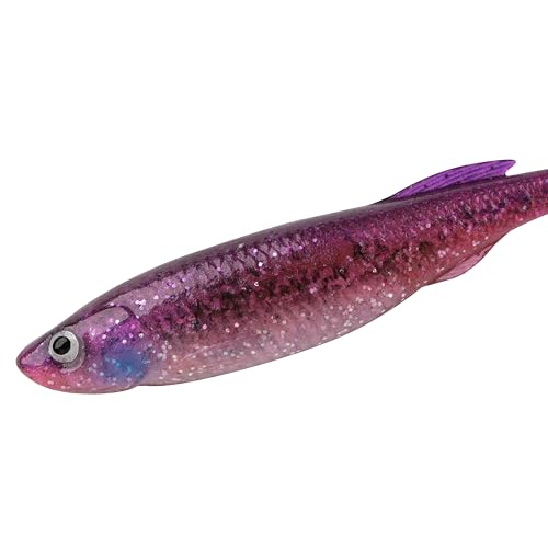 Berkley PowerBait Drip Minnow Fishing Soft Bait - color: HD Purple Shiner, size: 3"