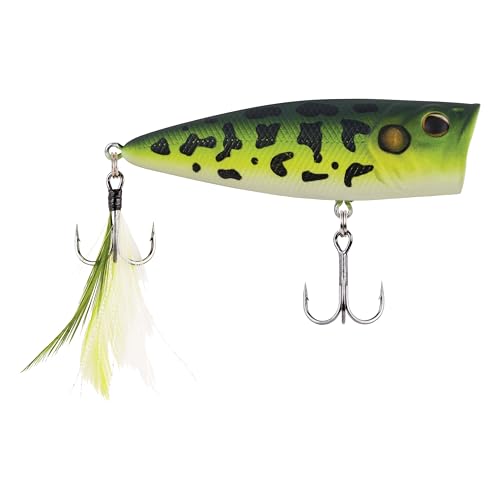Berkley Choppo Topwater Fishing Lure, Bone, Size 105, Cupped Propeller Tail for Balance of Sound and Spray, Equipped with Sharp Fusion19TM Hook - color: Bone, size: 105mm - 3/4 oz