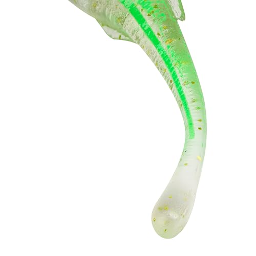 Berkley PowerBait Drip Minnow Fishing Soft Bait - color: Green Liner, size: 5"