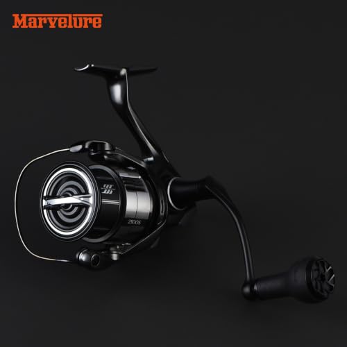 Non-Slip TPE Power Knob 1.1 inches (27 mm) Compatible for Shimano Stradic SLX, Daiwa Zillion Tatula Fuego, Spinning Baitcasting Reel (Full Black (New Version)) - color: Full Black (New Version)