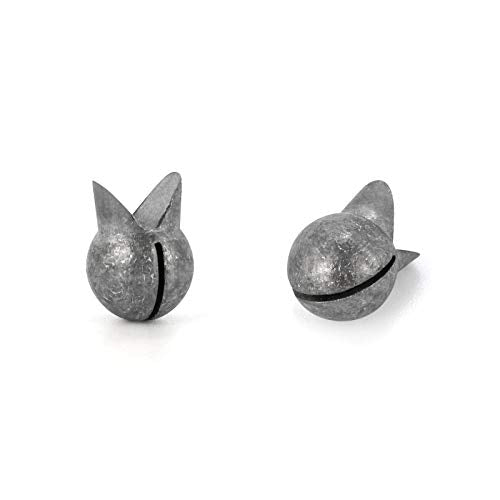 Dr.Fish 100 Pack Removable Split Shot Weights Lead Fishing Sinkers Fly Fishing Line Sinkers Reuseable Clip On Weights Freshwater Saltwater - size: #BB(1/80 oz)