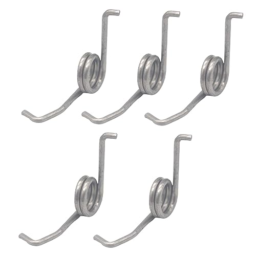 Fishing Rod Drop Wheel Spring Repair Tool Accessory Modified Tool Multi Use Bail Spring Tiny al Spring Spare Parts for Daiwa - color: 5 Pieces DIY 304