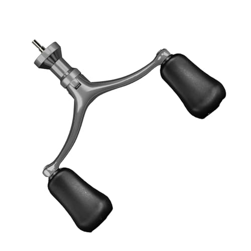 Double/Single Rockers Arm Fishing Reel Handle for Baitcasting Reel Screw-in Power Handle Grips Spinnings Reel Rockers