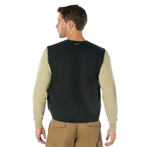 Rothco Uncle Milty Travel Vest - Outdoor Fishing Camping 17 Cargo Pocket Jacket - color: Black, size: XX-Large