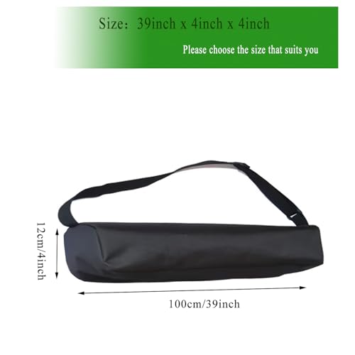 Multi-Purpose Duffle Bag for Sports Gear & Tripod Storage - Heavy Duty Waterproof Organizer for Camera Stand, Mic, Grill Tools, Camping Equipment (39''(L) x4''(H)) - size: 39''(L)x4''(H)