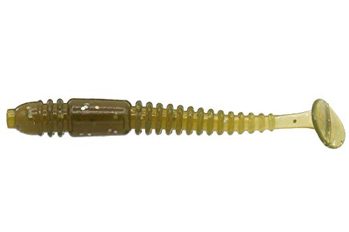 Eurotackle B-Vibe Micro Finesse Swimbait - color: Green Pumpkin