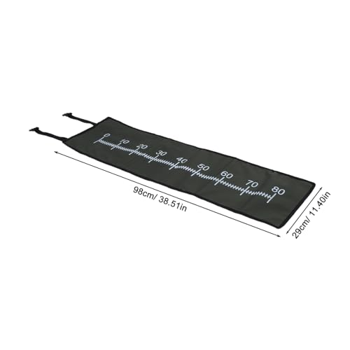 Kisangel Portable Fish Measuring Board Ruler Measuring Tape Board Fishing Unhooking Mat