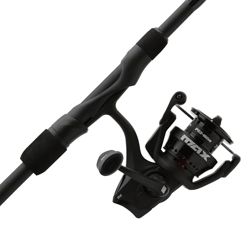 Abu Garcia Max SX Spinning Reel and Fishing Rod Combo - size: 3000 Size Reel - 7' - Medium - 4pc, style: Max Sx (New Model)