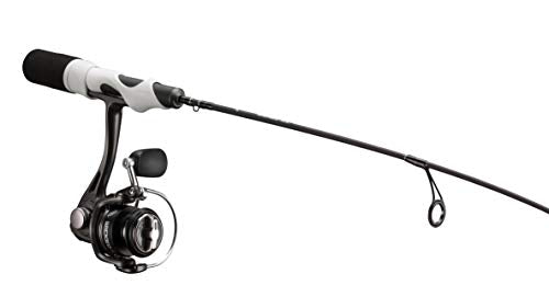 13 FISHING - Wicked - Spinning Ice Fishing Combos - size: 25" M (Medium)