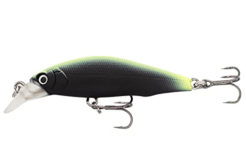 Eurotackle Z-Spender Micro Suspending Jerkbait - color: Black Hi-Viz