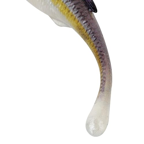 Berkley PowerBait Drip Minnow Fishing Soft Bait - color: Black Shad, size: 5"