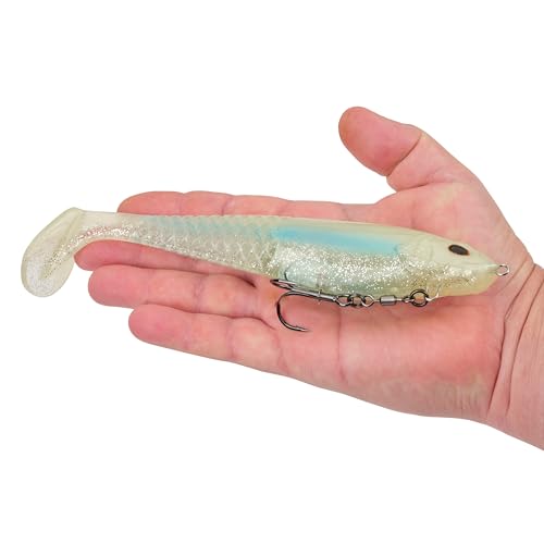 Berkley PowerBait CullShad Fishing Soft Bait - color: Hitch, size: 8 in (2.75 oz)