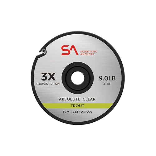 Scientific Anglers Absolute Trout Tippet - size: 3X, style: 30m